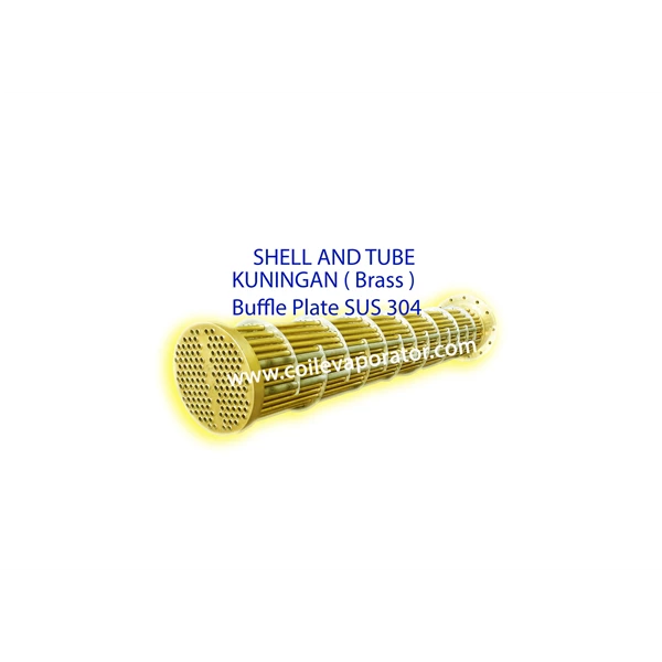 Shell and Tube Bahan Kuningan ( Brass Metal )