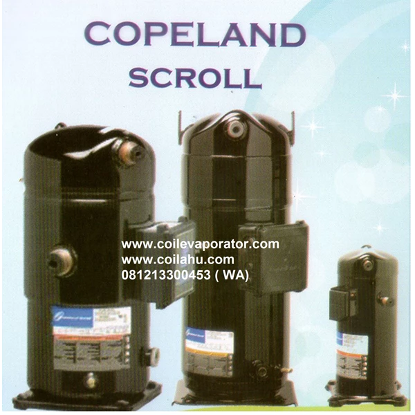 Compressor Copeland Scroll 1-5 HP and > 10 HP